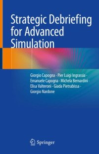 cover of the book Strategic Debriefing for Advanced Simulation