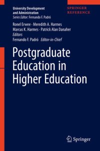 cover of the book Postgraduate Education in Higher Education