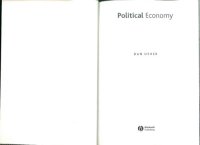 cover of the book Political economy