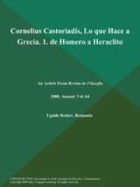 cover of the book Lo que hace a Grecia