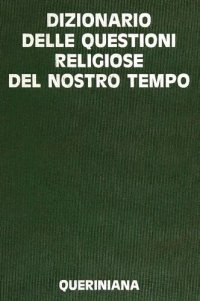 cover of the book Dizionario delle questioni religiose del nostro tempo