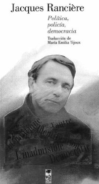 cover of the book Política, policía, democracia