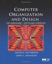 cover of the book Computer Organization and Design: The Hardware/software Interface 