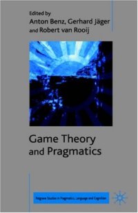 cover of the book Game Theory and Pragmati 