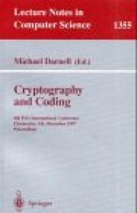 cover of the book Crytography and Coding: 6th IMA International Conference Cirencester, UK, December 17–19, 1997 Proceedings