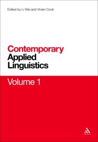 cover of the book Contemporary Applied Linguistics: Volume One Language Teaching and Learning 