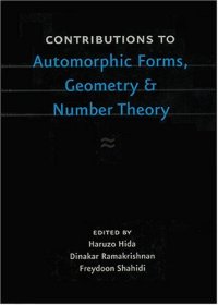 cover of the book Contributions to Automorphic Forms, Geometry, and Number Theory: A Volume in Honor of Joseph Shalika