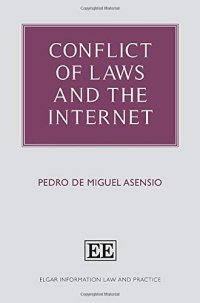 cover of the book Conflict of Laws and the Internet