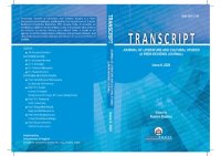 cover of the book TRANSCRIPT: JOURNAL OF LITERATURE AND CULTURAL STUDIES (A PEER-REVIEWD JOURNAL)