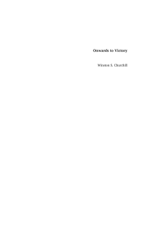 cover of the book Onwards to Victory