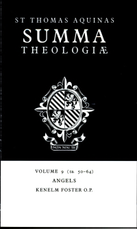 cover of the book Summa Theologiae: Volume 9, Angels: 1a. 50-64