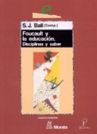 cover of the book Foucault y la educación: disciplinas y saber