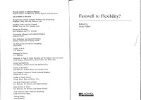 cover of the book Farewell to flexibility? (-ch 1,3,4,5,6,14 only-)