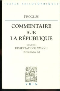 cover of the book Commentaire sur la République