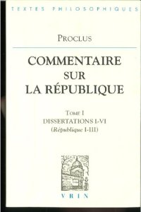 cover of the book Commentaire sur la République