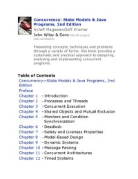 cover of the book Concurrency: State Models & Java Programs