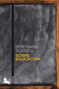 cover of the book Sobre educación