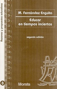 cover of the book Educar en tiempos inciertos