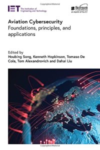 cover of the book Aviation Cybersecurity: Foundations, principles, and applications