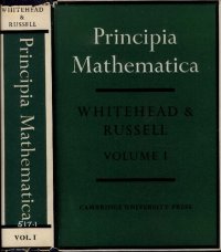 cover of the book Principia Mathematica volumes 1, 2, and 3