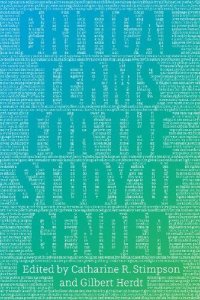 cover of the book Critical Terms for the Study of Gender