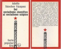 cover of the book Del socialismo científico al socialismo utópico