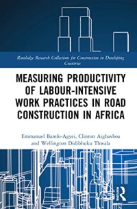 cover of the book Measuring Productivity of Labour-Intensive Work Practices in Road Construction in Africa