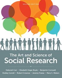 cover of the book The Art and Science of Social Research (Second Edition)