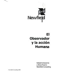 cover of the book El observador y la acción humana