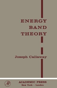 cover of the book Energy Band Theory