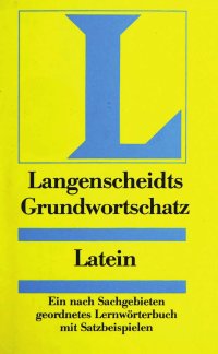 cover of the book Langenscheidts Grundwortschatz Latein