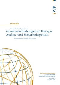 cover of the book Grenzverschiebungen in Europas Außen- und Sicherheitspolitik : Rechtsstaatliche Defizite überwinden