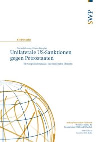 cover of the book Unilaterale US-Sanktionen gegen Petrostaaten : Die Geopolitisierung des internationalen Ölmarkts