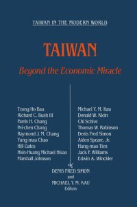 cover of the book Taiwan: Beyond the Economic Miracle