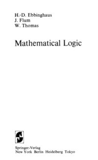 cover of the book Mathematical Logic