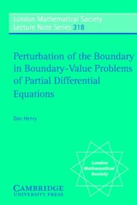 cover of the book Perturbation of the Boundary in Boundary-Value Problems of Partial Differential Equations 