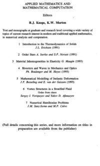 cover of the book Numerical Hamiltonian Problems