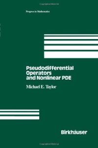 cover of the book Pseudodifferential Operators and Nonlinear PDEs 