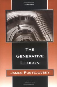 cover of the book The Generative Lexicon 