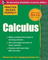 cover of the book Practice Makes Perfect Calculus 