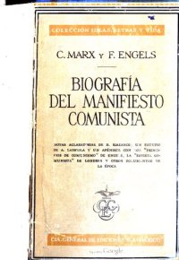 cover of the book Biografía del Manifiesto Comunista