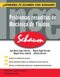 cover of the book Problemas Resueltos de Mecanica de Fluidos