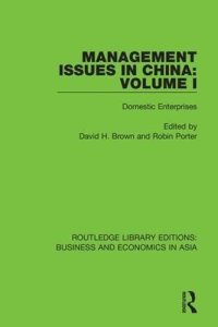 cover of the book Management Issues in China: Volume I: Domestic Enterprises