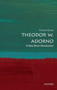 cover of the book Theodor W. Adorno