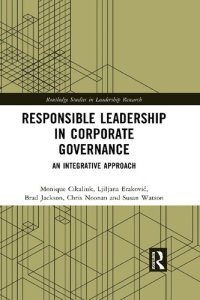 cover of the book Responsible Leadership in Corporate Governance: An Integrative Approach