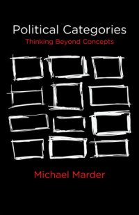 cover of the book Political Categories: Thinking Beyond Concepts