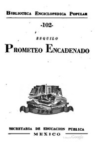 cover of the book Prometeo encadenado