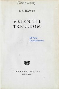 cover of the book Veien til trelldom