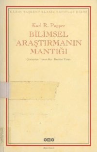 cover of the book Bilimsel Araştırmanın Mantığı