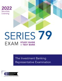 cover of the book SERIES 79 EXAM STUDY GUIDE 2022 + TEST BANK